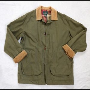 J. Crew Men's Vintage Flannel Lined Barn Chore Farm Coat Sz M